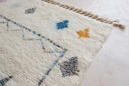 Moroccan Boujad Wool Rug 9.6 x 6.7 ft / 292 x 206 cm - Surcoma