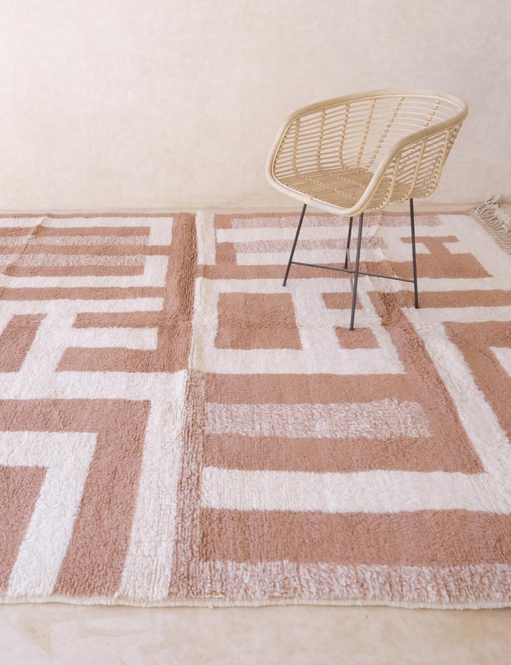 Geometric Moroccan Custom Wool Rug - Forma 43