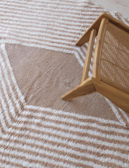 Moroccan Boujad Wool Rug 10 x 6.9 ft / 305 x 211 cm - Surcoma