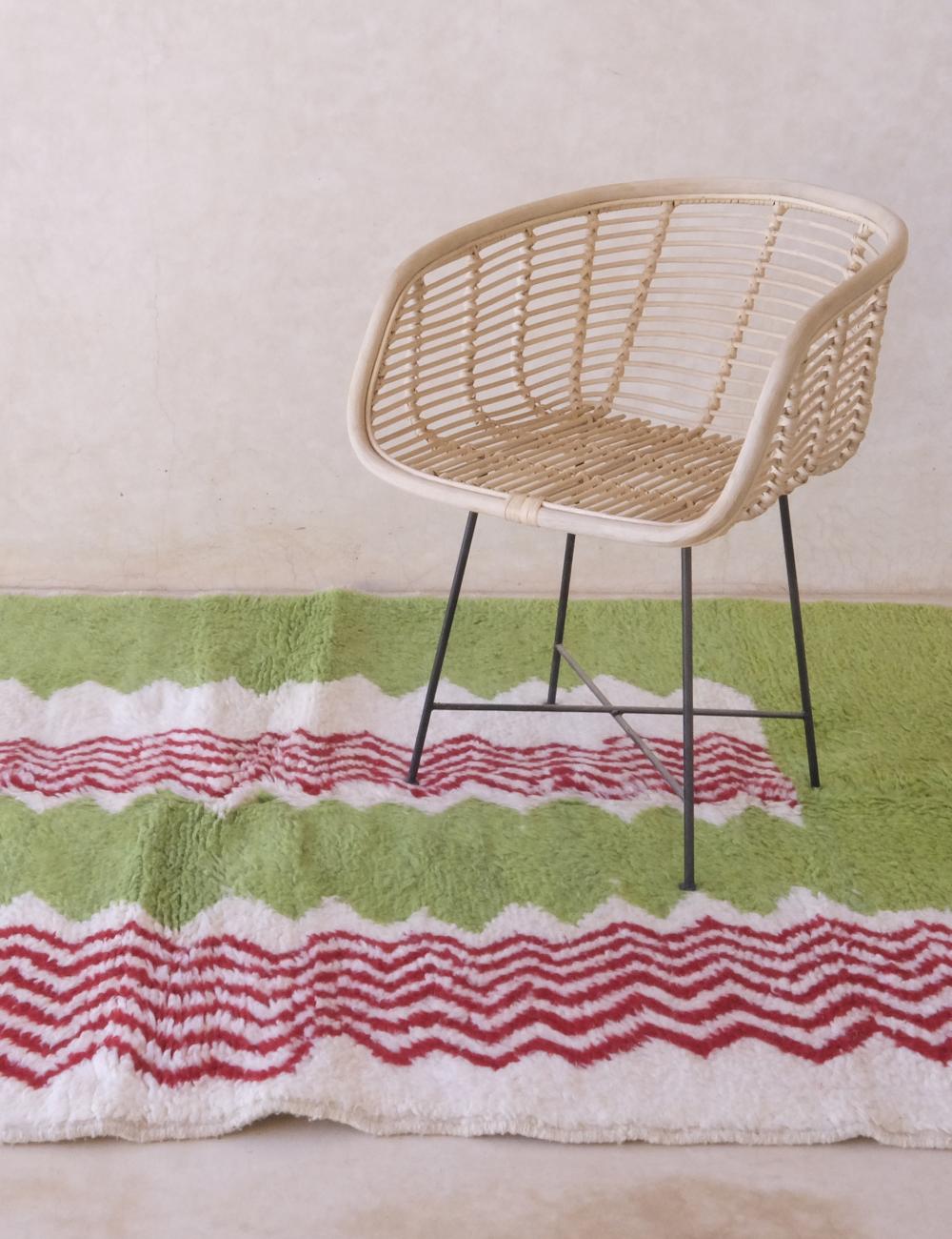 Custom Colorful Moroccan Art Rug - Forma 76