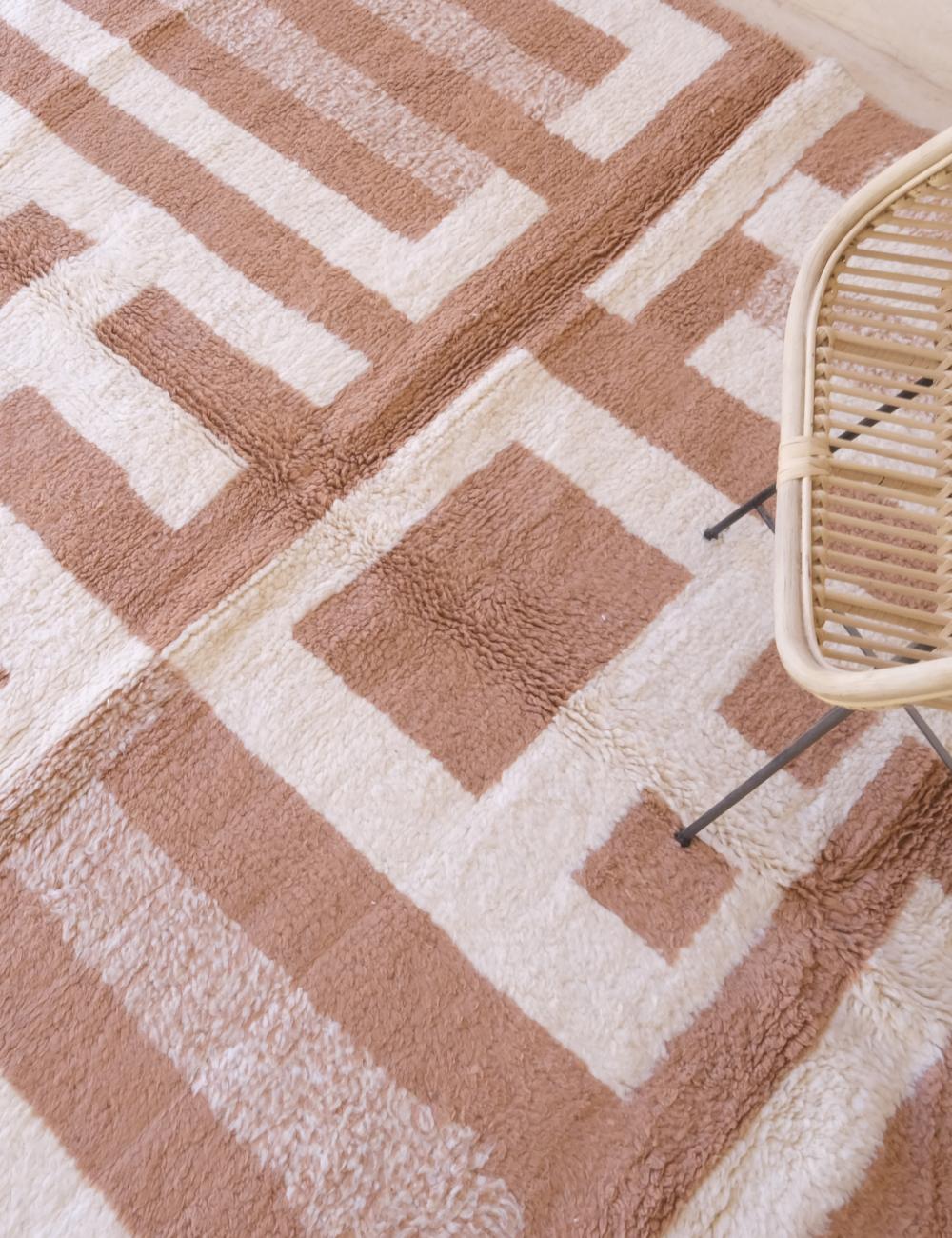 Geometric Moroccan Custom Wool Rug - Forma 43