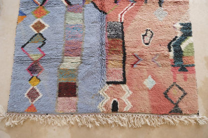 Moroccan Boujad Wool Rug 9.4 x 6.9 ft / 288 x 211 cm - Surcoma