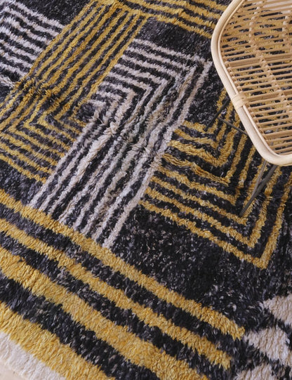 Moroccan Boujad Wool Rug 10.2 x 7.2 ft / 311 x 220 cm - Surcoma