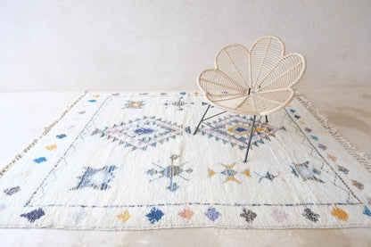 Moroccan Boujad Wool Rug 9.6 x 6.7 ft / 292 x 206 cm - Surcoma