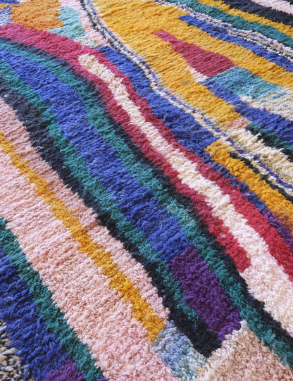 Colorful Abstract Custom Rug - Echoes Of Love 01 - Surcoma