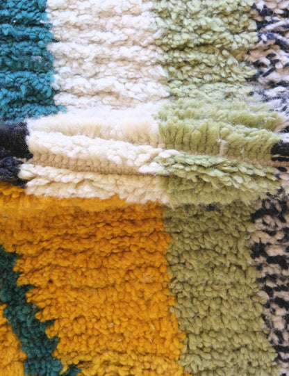 Colorful Abstract Custom Rug - Echoes Of Love 01 - Surcoma