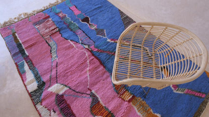 Moroccan Colorful Wool Rug - 9.4 x 6.5 ft / 286 x 200 cm - Surcoma