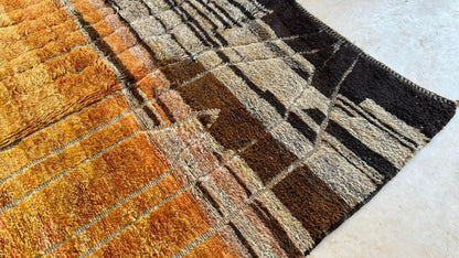 Moroccan Contemporary Wool Rug 10.6 x 7 ft / 322 x 215 cm - Surcoma
