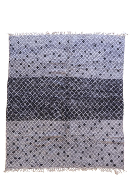 Moroccan Contemporary Gray Rug 9.9 x 8 ft / 302 x 246 cm - Surcoma