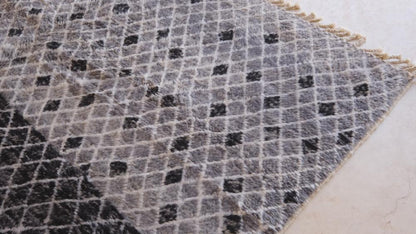 Moroccan Contemporary Gray Rug 9.9 x 8 ft / 302 x 246 cm - Surcoma