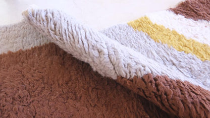 Moroccan Contemporary Wool Rug 8.8 x 6.9 ft / 269 x 213 cm - Surcoma