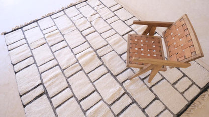 Moroccan Contemporary Wool Rug 9.8 x 8.4 ft / 300 x 256 cm - Surcoma