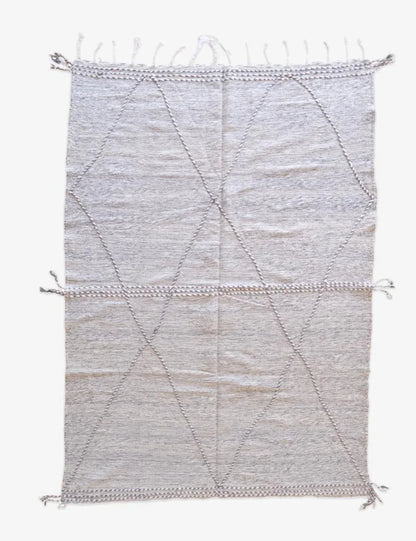 Moroccan Kilim Zanafi Rug 9.8 x 6.1 ft / 300 x 186 cm - Surcoma