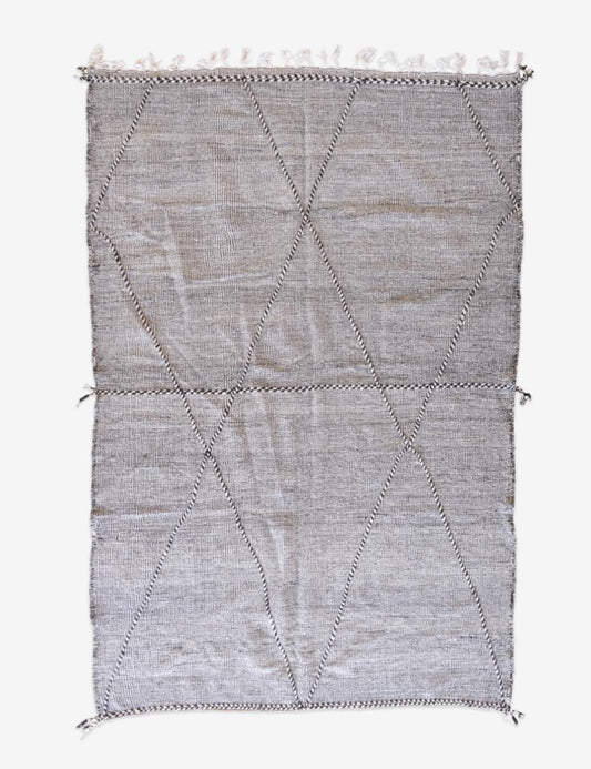 Moroccan Kilim Zanafi Rug 10.3 x 6.3 ft / 314 x 194 cm