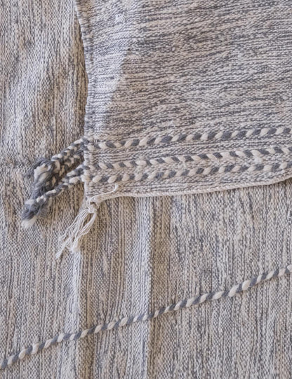 Moroccan Kilim Zanafi Rug 9.8 x 6.1 ft / 300 x 186 cm - Surcoma
