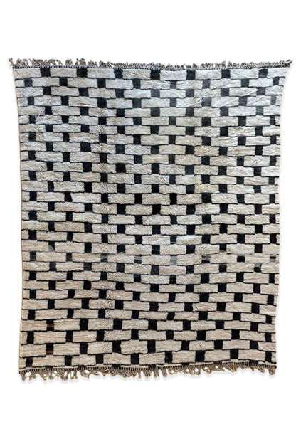 Moroccan Modern Beni M'Rirt Rug 13.4 x 10.8 ft / 407 x 331 cm - Surcoma