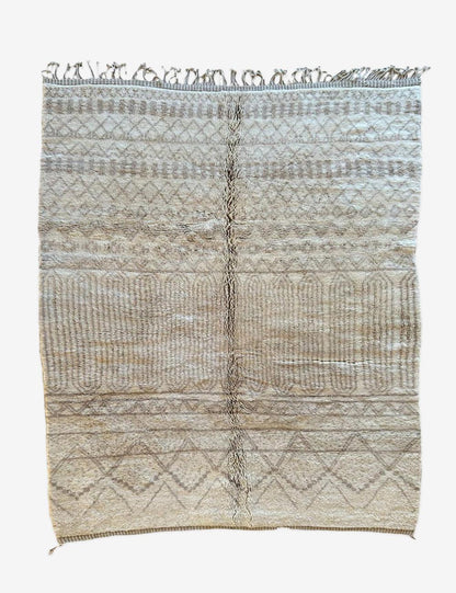 Moroccan Modern Beni MRirt Rug - 9.8 x 7 ft / 300 x 214 cm - Surcoma