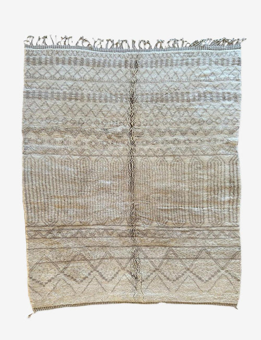 Moroccan Modern Beni MRirt Rug - 9.8 x 7 ft / 300 x 214 cm