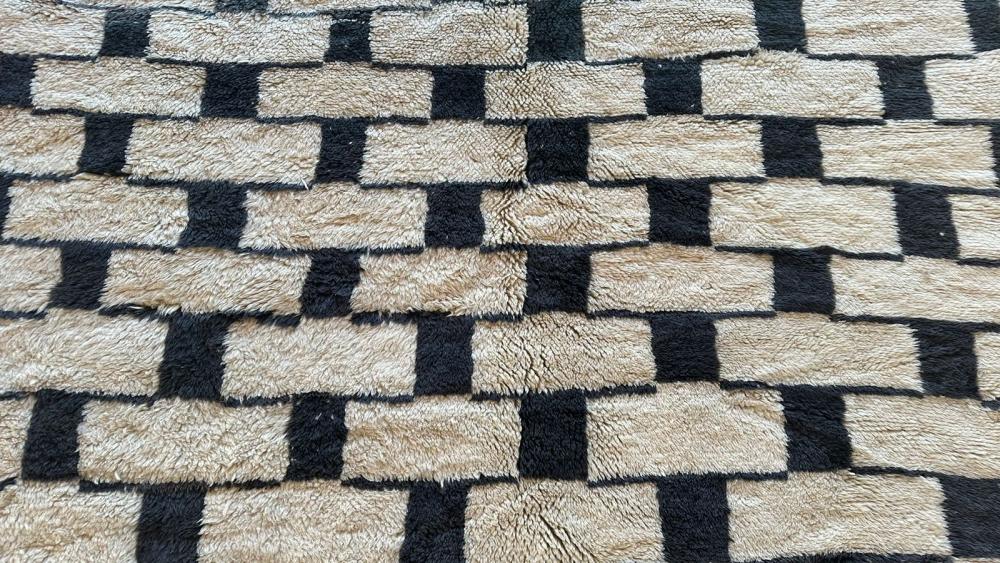 Moroccan Modern Beni M'Rirt Rug 13.4 x 10.8 ft / 407 x 331 cm