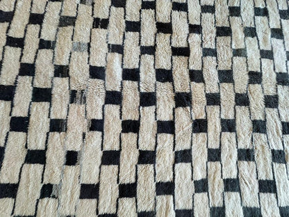 Moroccan Modern Beni M'Rirt Rug 13.4 x 10.8 ft / 407 x 331 cm - Surcoma