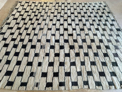 Moroccan Modern Beni M'Rirt Rug 13.4 x 10.8 ft / 407 x 331 cm - Surcoma