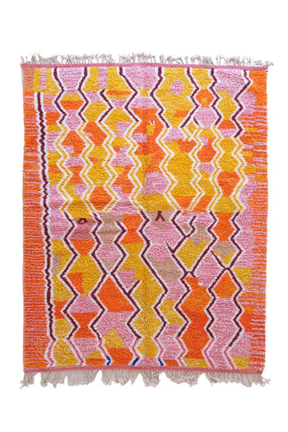 Moroccan Modern Boujad Wool Rug 8.9 x 6.8 ft / 271 x 210 cm - Surcoma