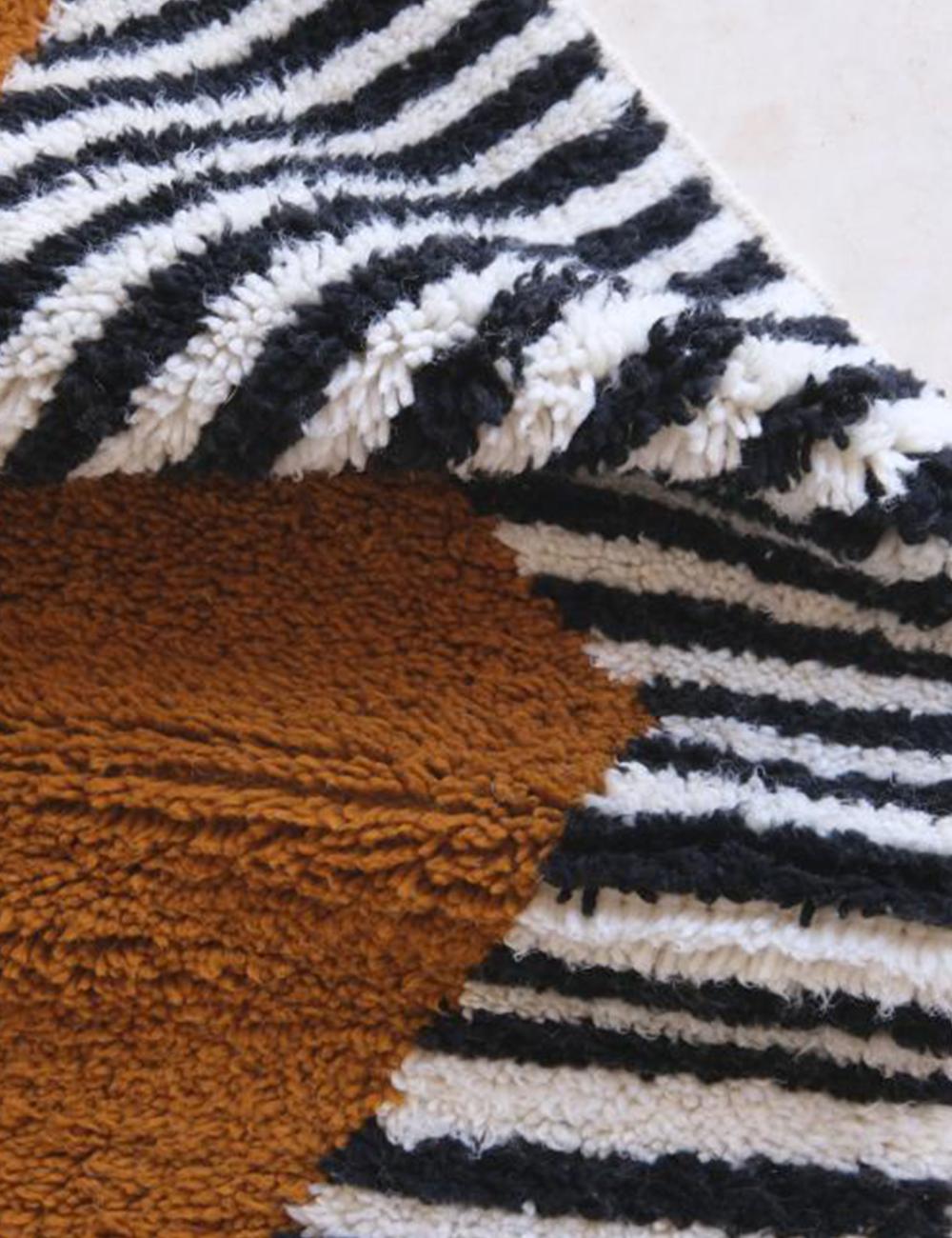 Custom Moroccan Modern Geometric Rug