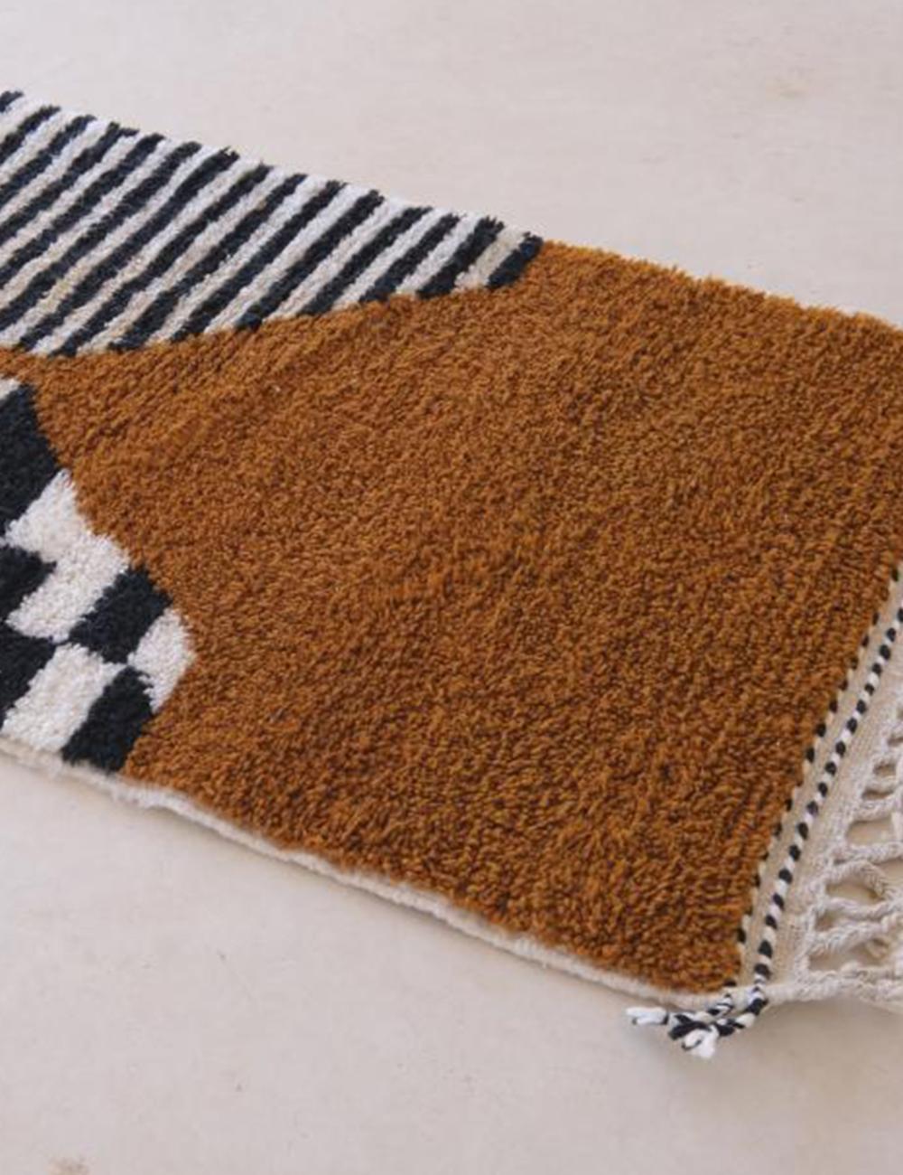 Custom Moroccan Modern Geometric Rug