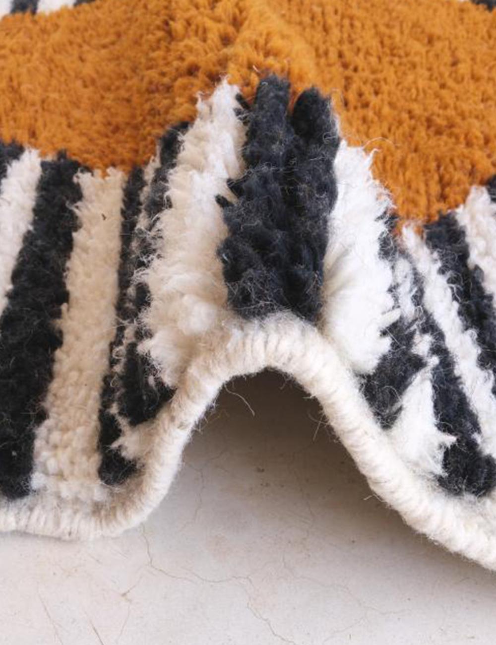 Custom Moroccan Modern Geometric Rug