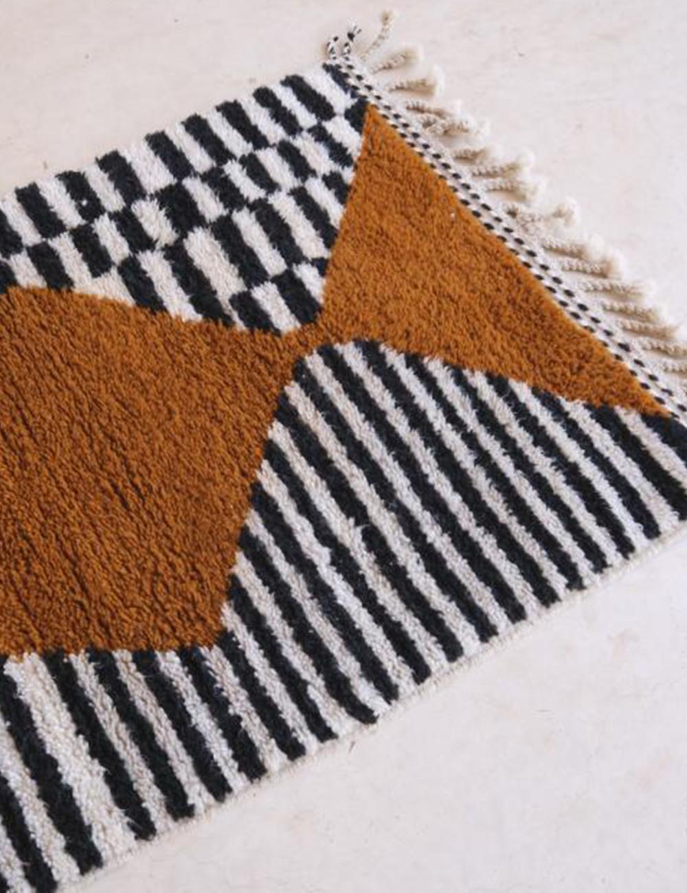 Custom Moroccan Modern Geometric Rug