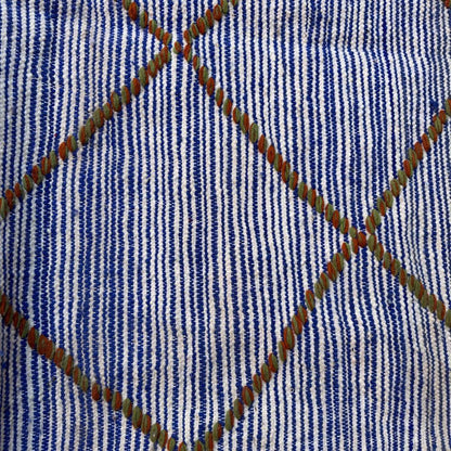 Moroccan Modern Small Kilim Rug 5.1 x 3.4 ft / 155 x 104 cm - Surcoma