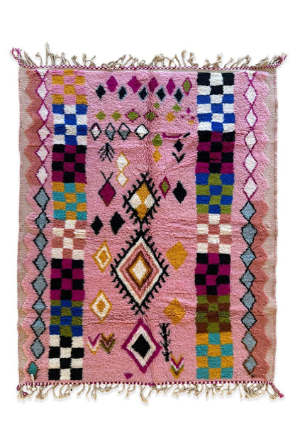 Moroccan Modern Wool Rug 8.7 x 6.9 ft / 264 x 211 cm - Surcoma
