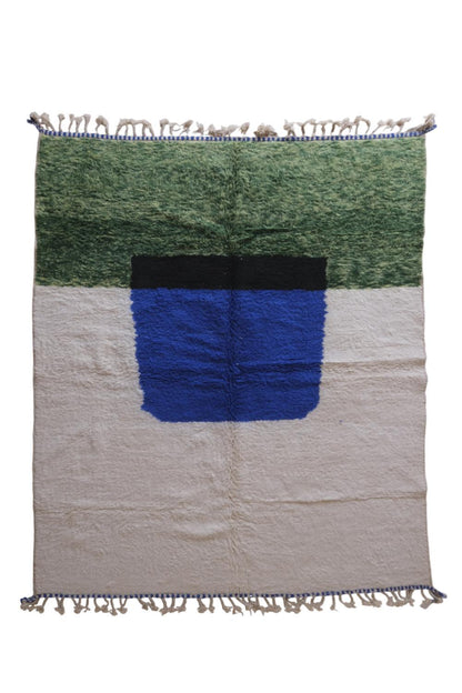 Moroccan Modern Wool Rug 10.1 x 8.1 ft / 308 x 248 cm - Surcoma