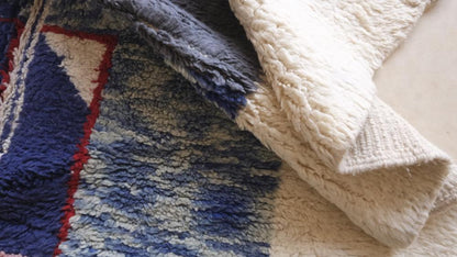 Moroccan Modern Wool Rug 9.6 x 6.7 ft / 293 x 205 cm - Surcoma