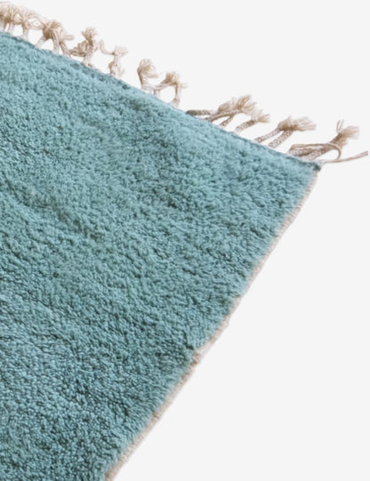 Customized Moroccan Teal Rug