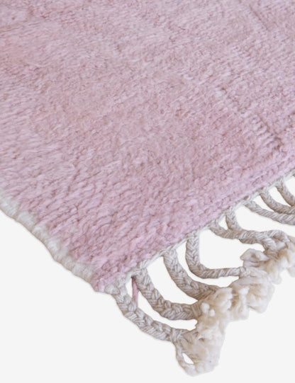 Pink Moroccan Modern Wool Rug 9.4 x 8.3 ft / 285 x 254 cm - Surcoma