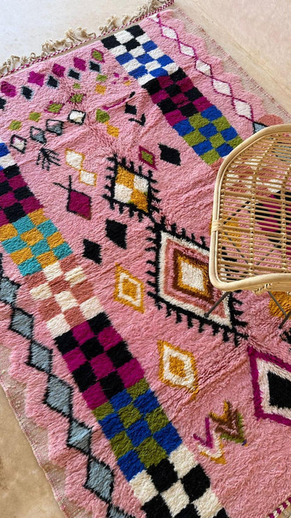 Moroccan Modern Wool Rug 8.7 x 6.9 ft / 264 x 211 cm - Surcoma