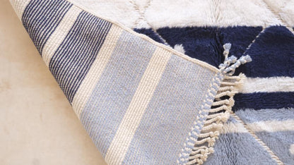 Moroccan Modern Wool Rug 8.8 x 7.4 ft / 269 x 227 cm - Surcoma