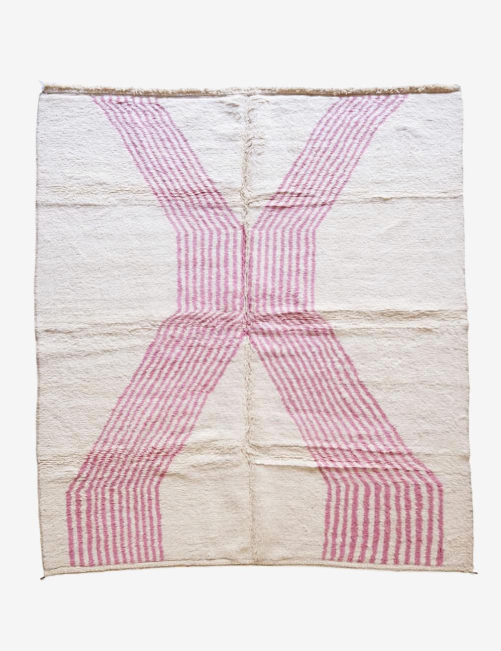 Custom Plush Moroccan Wool Rug - Forma 42