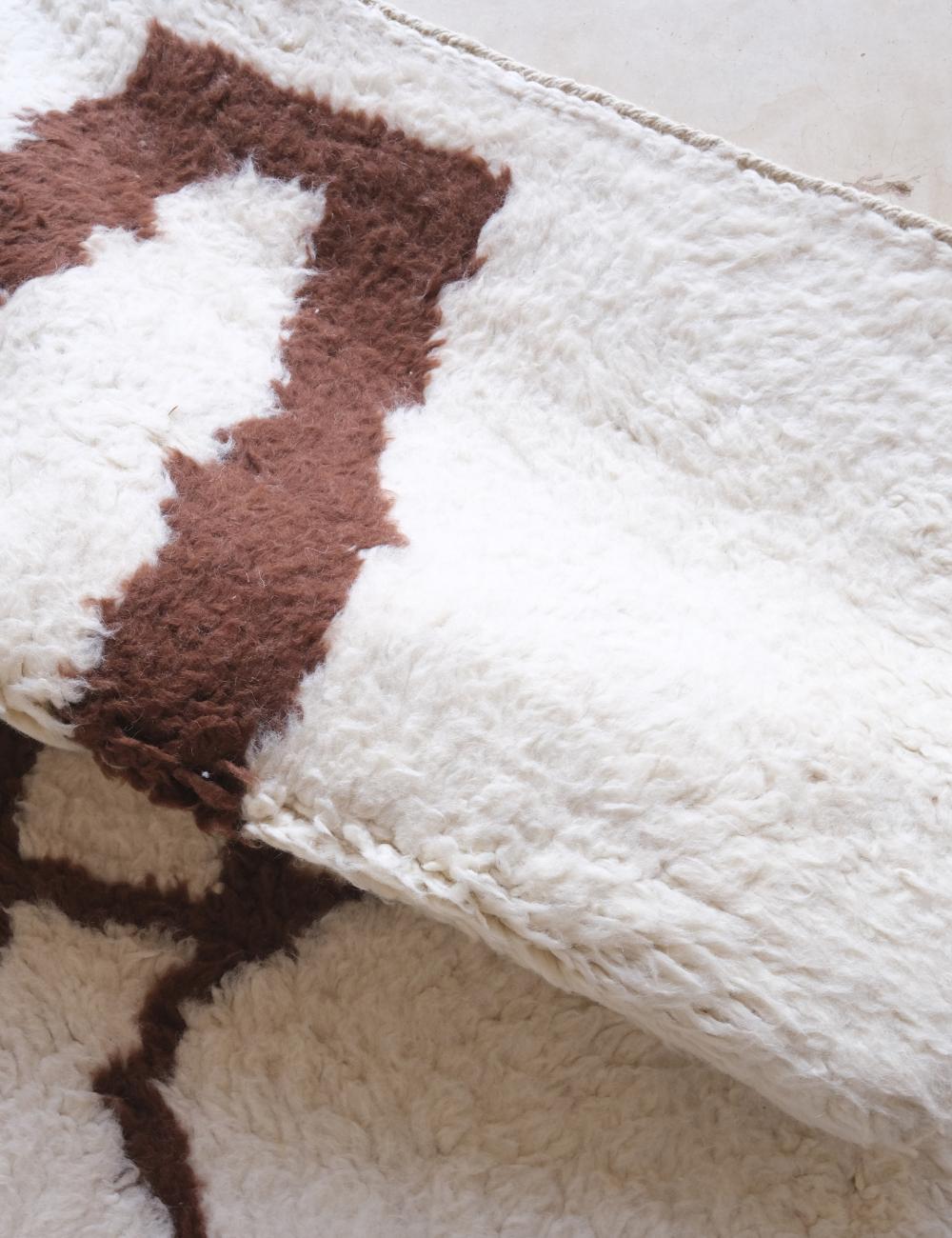 Moroccan Customized Abstract Rug - Echoes of love 42