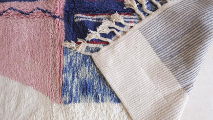 Moroccan Modern Wool Rug 9.6 x 6.7 ft / 293 x 205 cm - Surcoma