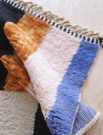 Custom Colorful Stripe Moroccan Rug - Forma 75