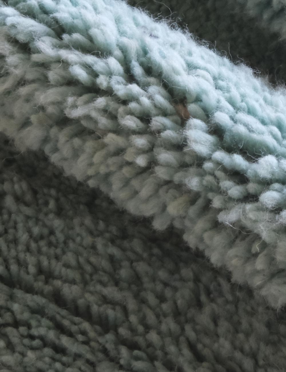 Customized Moroccan Teal Rug