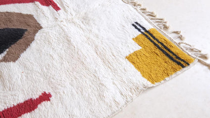 Moroccan Modern Wool Rug 8.9 x 6.2 ft / 271 x 191 cm - Surcoma