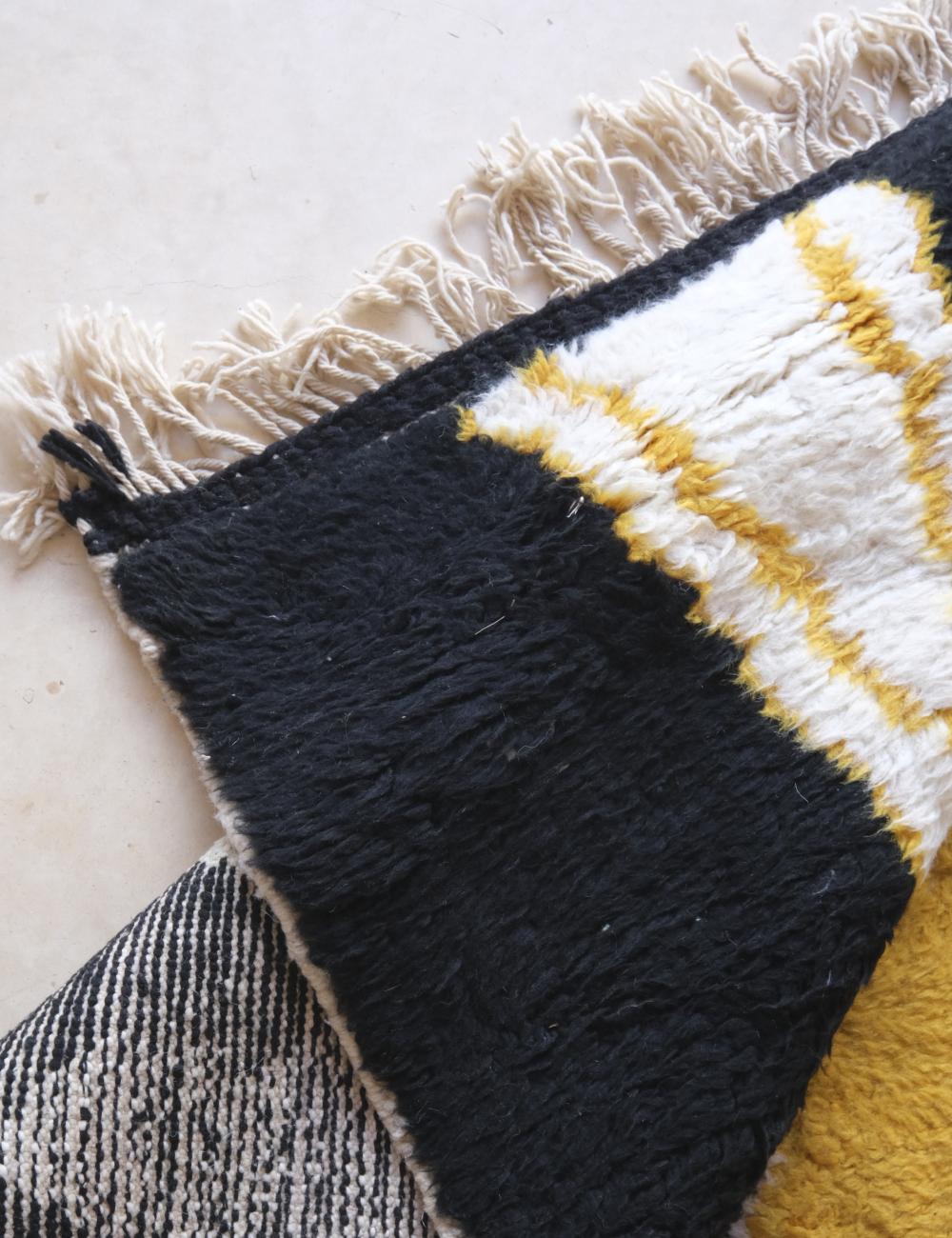 Moroccan Custom Abstract Tribal Motifs Rug