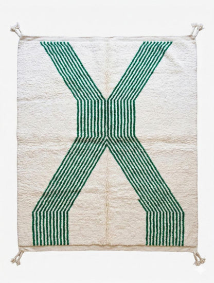 Custom Plush Moroccan Wool Rug - Forma 42