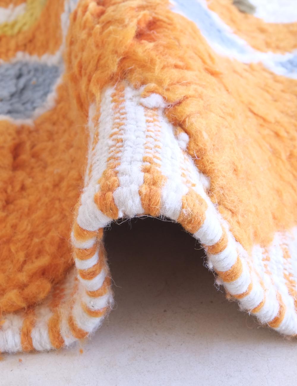 Colorful Berber Diamond Motifs Custom Rug - Echoes Of Love 29