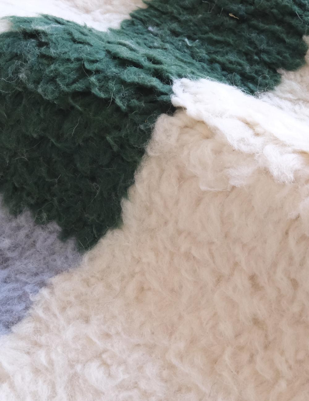 Customized Moroccan Color-Block Design Rug - Forma 40