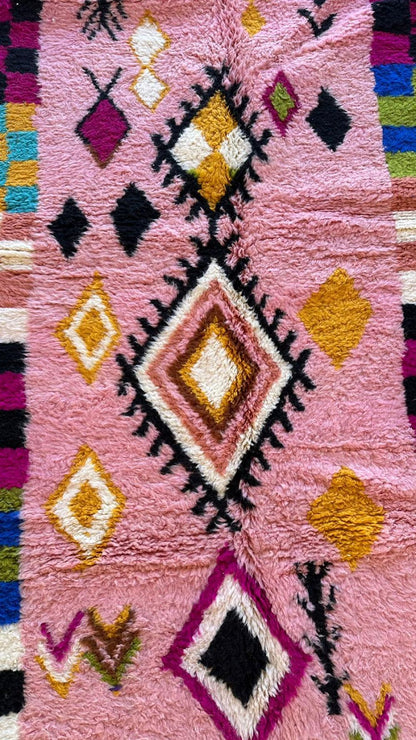 Moroccan Modern Wool Rug 8.7 x 6.9 ft / 264 x 211 cm - Surcoma
