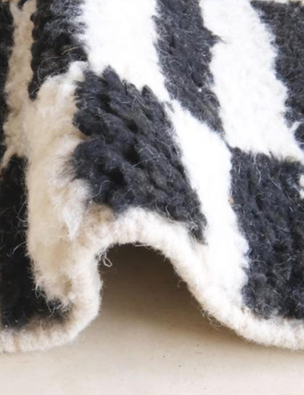 Custom Moroccan Modern Geometric Rug